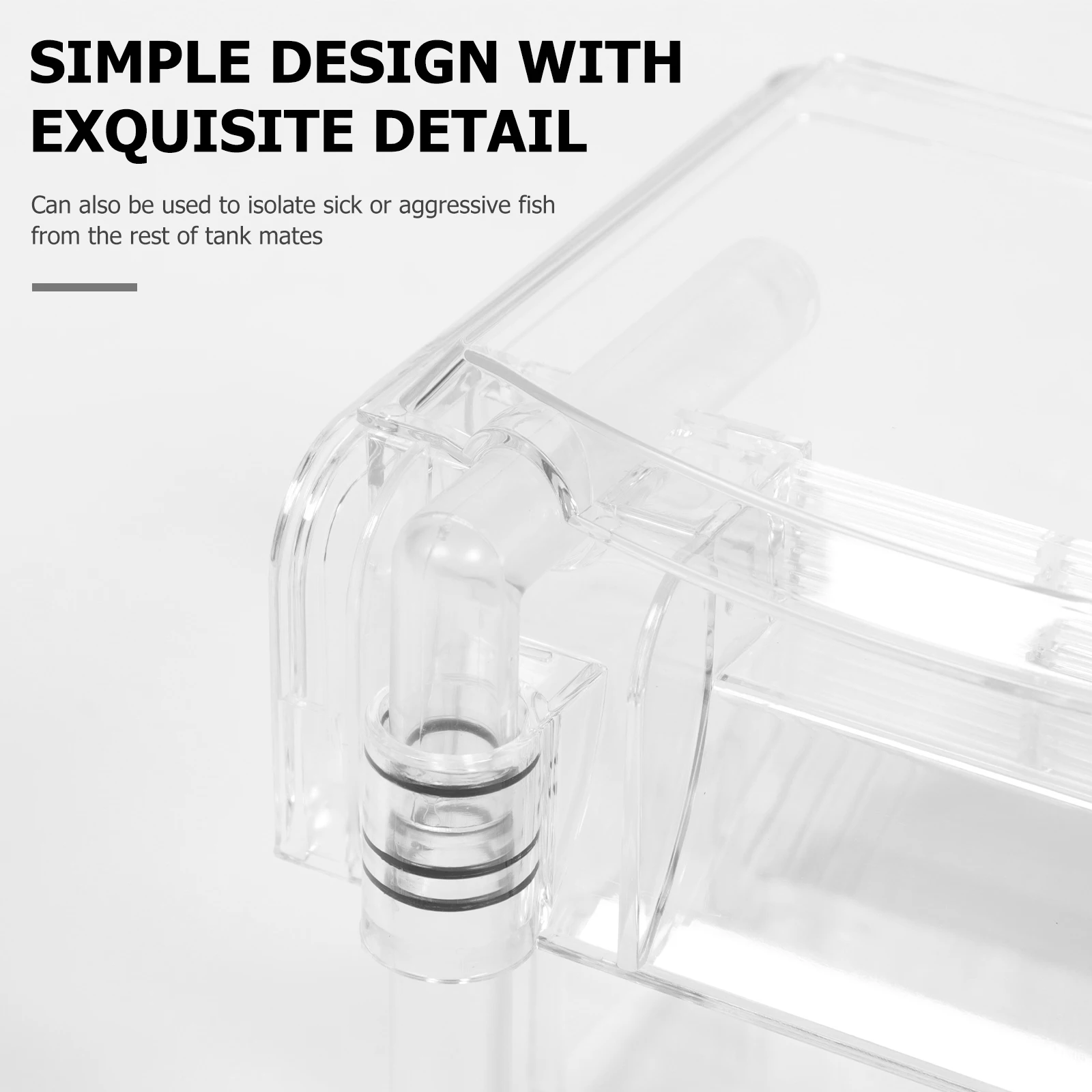 Plastic Fish Isolation Box Tank Hatchery Incubator Guppy Case Baby Separator Oxygen Strainers External Hanging Aquarium Pet
Plastic Fish Isolation Box Tank Hatchery Incubator Guppy Case Baby Separator Oxygen Strainers External Hanging Aquarium Pet