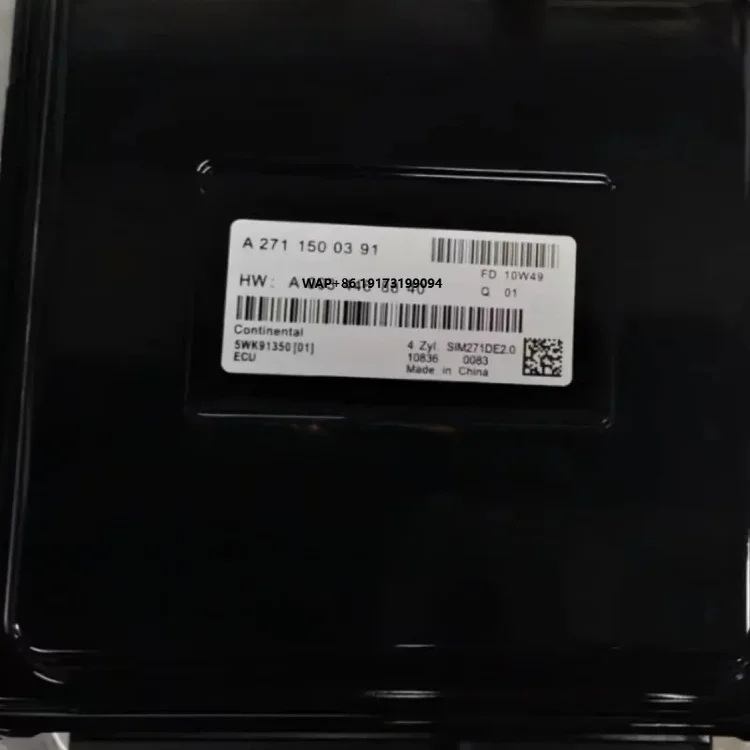High Quality Car Engine Computer Board Ecu Electronic Control Unit Fits A2711500391 A0034468840 for Mecedes-Benz
High Quality Car Engine Computer Board Ecu Electronic Control Unit Fits A2711500391 A0034468840 for Mecedes-Benz