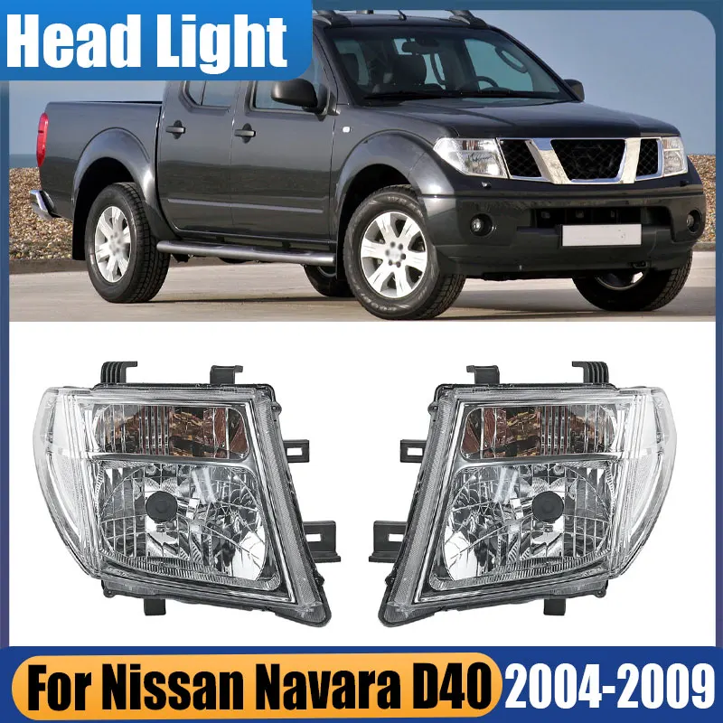 For Nissan Navara D40 2004-2009 Car Front Bumper Headlight Daytime Running Lights Headlamps Signal Lamp 26010-EB71B 26060-EB30A
For Nissan Navara D40 2004-2009 Car Front Bumper Headlight Daytime Running Lights Headlamps Signal Lamp 26010-EB71B 26060-EB30A