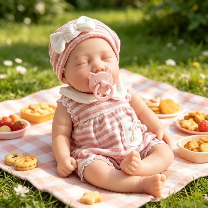 13Inch Mini Sleeping Reborn Doll Anti-Stress Soft Silicone Baby Girl Doll
13Inch Mini Sleeping Reborn Doll Anti-Stress Soft Silicone Baby Girl Doll