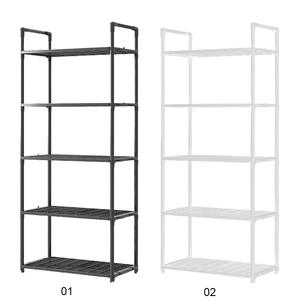 5-ярусный регулируемый стеллаж для хранения, усиленная напольная полка, грузоподъемность 30 кг, для кухни, кладовой, ванной, гаража, офиса
5-ярусный регулируемый стеллаж для хранения, усиленная напольная полка, грузоподъемность 30 кг, для кухни, кладовой, ванной, гаража, офиса