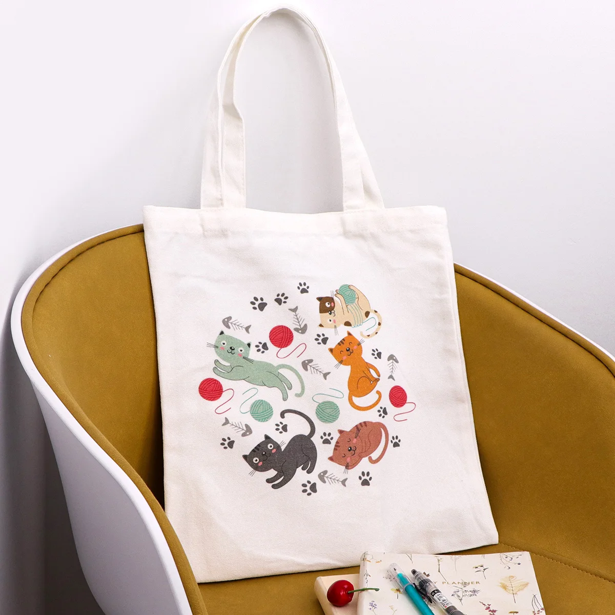 Colorful Cats Fashion Canvas Tote Bag Shopping Bag Women's Handbag Casual Foldable Shoulder Bag School Handbag Gift
Colorful Cats Fashion Canvas Tote Bag Shopping Bag Women's Handbag Casual Foldable Shoulder Bag School Handbag Gift