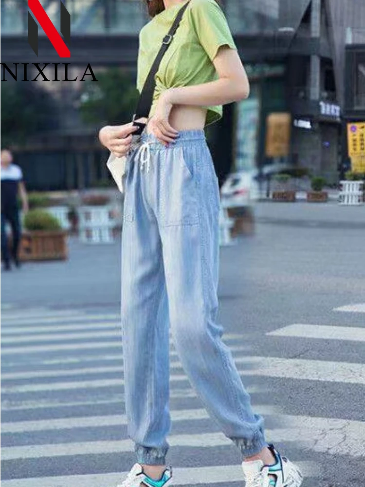 Spring Autumn High Waisted Jeans Women Loose Casual Women's Pants Fashion Retro Streetwear Sweatpants Elegant Female Clothing
Spring Autumn High Waisted Jeans Women Loose Casual Women's Pants Fashion Retro Streetwear Sweatpants Elegant Female Clothing