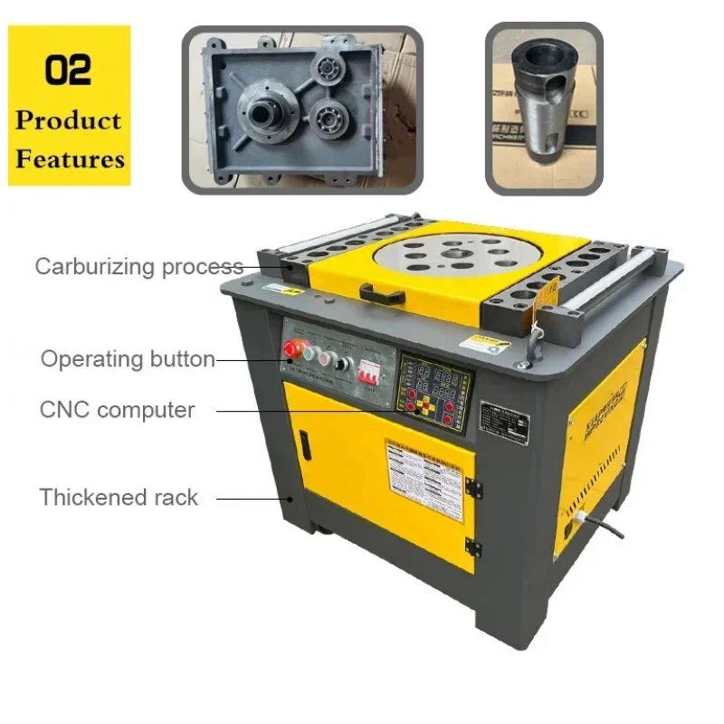 (Sea shipping) GW52 Iron flat steel bar bending auto rebar bender machine automatic stirrup spiral steel bar bending machine pri
(Sea shipping) GW52 Iron flat steel bar bending auto rebar bender machine automatic stirrup spiral steel bar bending machine pri
