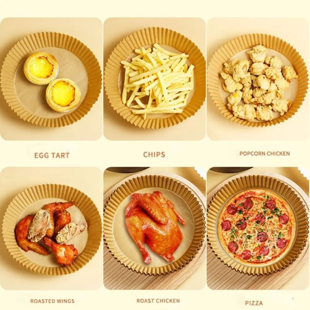 20/50/100Pcs New Disposable Air Fryer Paper Non-Stick Oil Proof Frying Paper Waterproof Baking Liner for Steamer Muffin Cupcake
20/50/100Pcs New Disposable Air Fryer Paper Non-Stick Oil Proof Frying Paper Waterproof Baking Liner for Steamer Muffin Cupcake