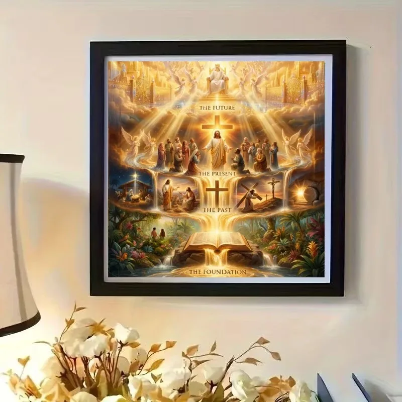 500/1024PCS Paper Jigsaw Puzzle Jesus Virgin Mary DIY Assembly Home Art Decoration Gift Suitable As A Frameless Holiday Gift
500/1024PCS Paper Jigsaw Puzzle Jesus Virgin Mary DIY Assembly Home Art Decoration Gift Suitable As A Frameless Holiday Gift