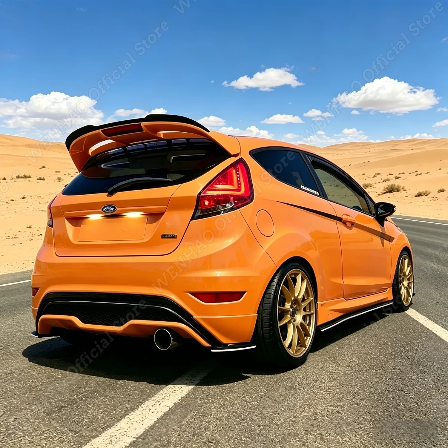 Gloss Black Car Rear Roof Spoiler Caps For Ford Fiesta MK6 ST-Line Hatchback 1.4 1.6 2008-2017 Tuning Spoiler Wings Body Kits
Gloss Black Car Rear Roof Spoiler Caps For Ford Fiesta MK6 ST-Line Hatchback 1.4 1.6 2008-2017 Tuning Spoiler Wings Body Kits