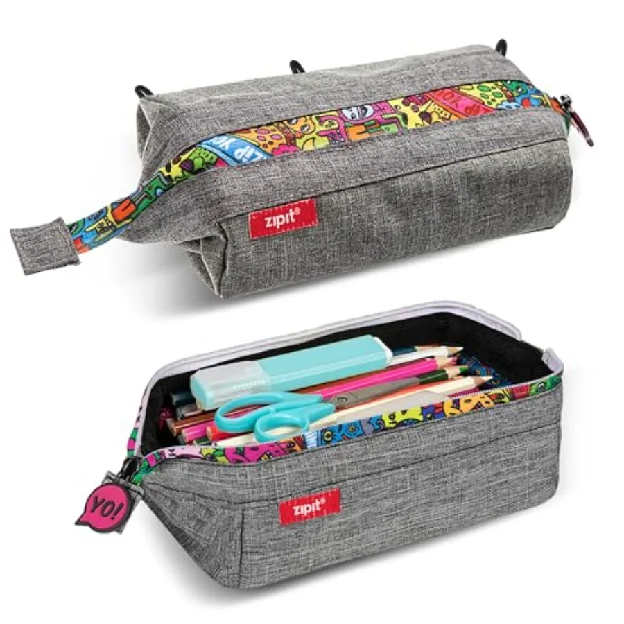 Lenny Pencil Case - and - Large Storage Capacity Zipper Pouch, Makeup-Stationery Bag, School, Washable Polyester, -Teens-Adults
Lenny Pencil Case - and - Large Storage Capacity Zipper Pouch, Makeup-Stationery Bag, School, Washable Polyester, -Teens-Adults