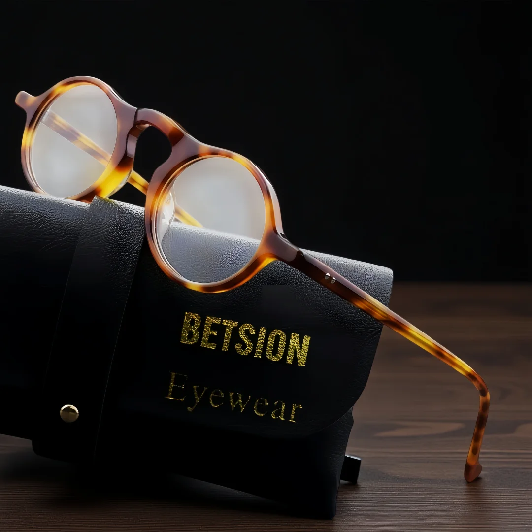 BETSION Trendy Round Acetate Eyeglasses Frame Retro Single-Bridge Spectacles Frame Fashion Statement Eyewear #23116
BETSION Trendy Round Acetate Eyeglasses Frame Retro Single-Bridge Spectacles Frame Fashion Statement Eyewear #23116