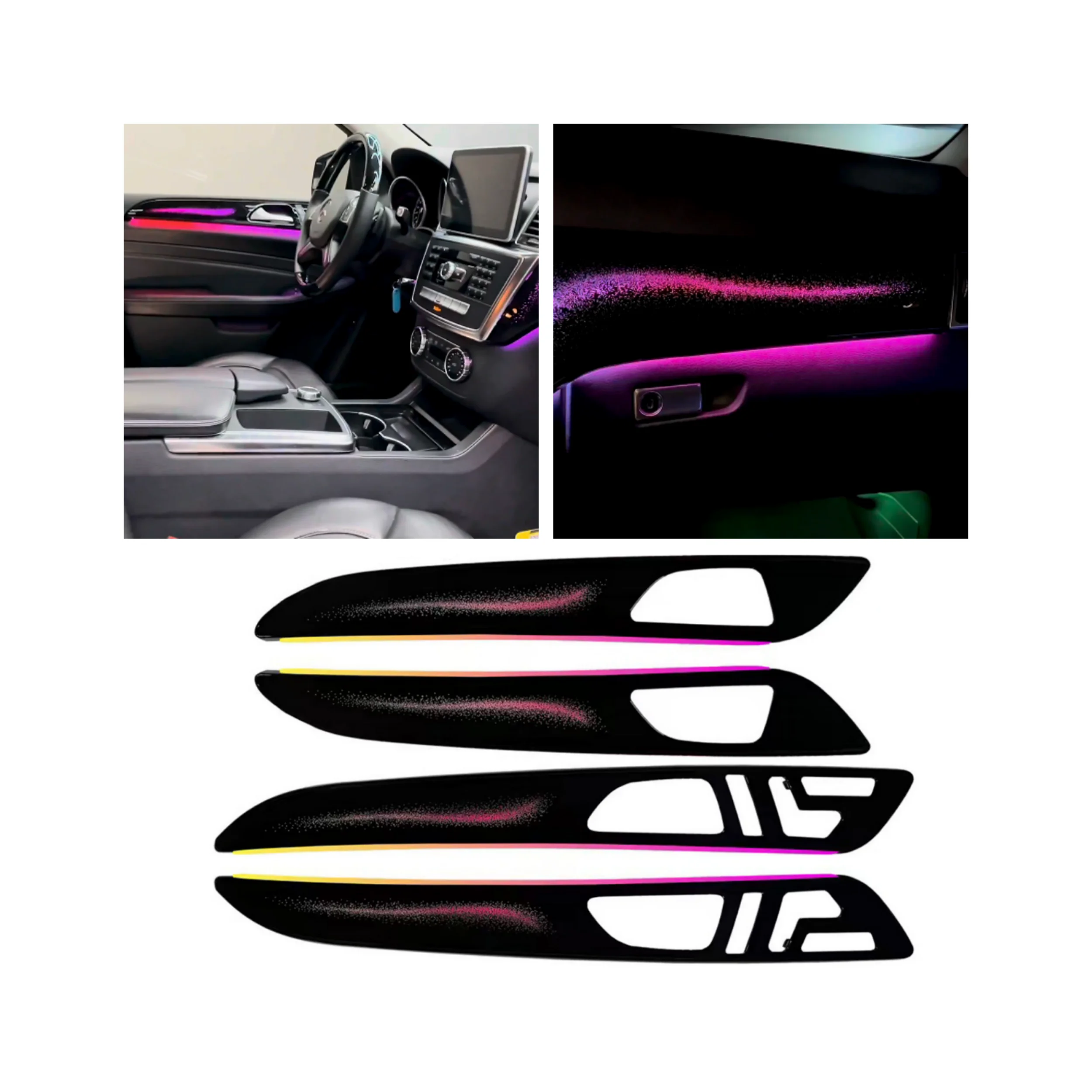 Car Ambient Light For Mercedes Benz ML2012-2015/GL 2013-2015 W166/GLE 2015-2019/GLS (16-19) W166 Auto Interior Rainbow Lighting
Car Ambient Light For Mercedes Benz ML2012-2015/GL 2013-2015 W166/GLE 2015-2019/GLS (16-19) W166 Auto Interior Rainbow Lighting