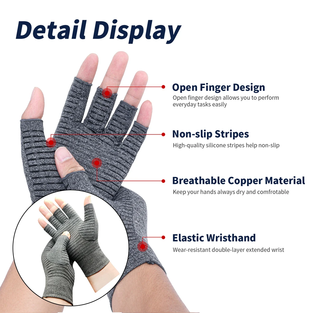 Пара компрессионных перчаток для тренировок и ухода за руками для мужчин и женщин
Пара компрессионных перчаток для тренировок и ухода за руками для мужчин и женщин