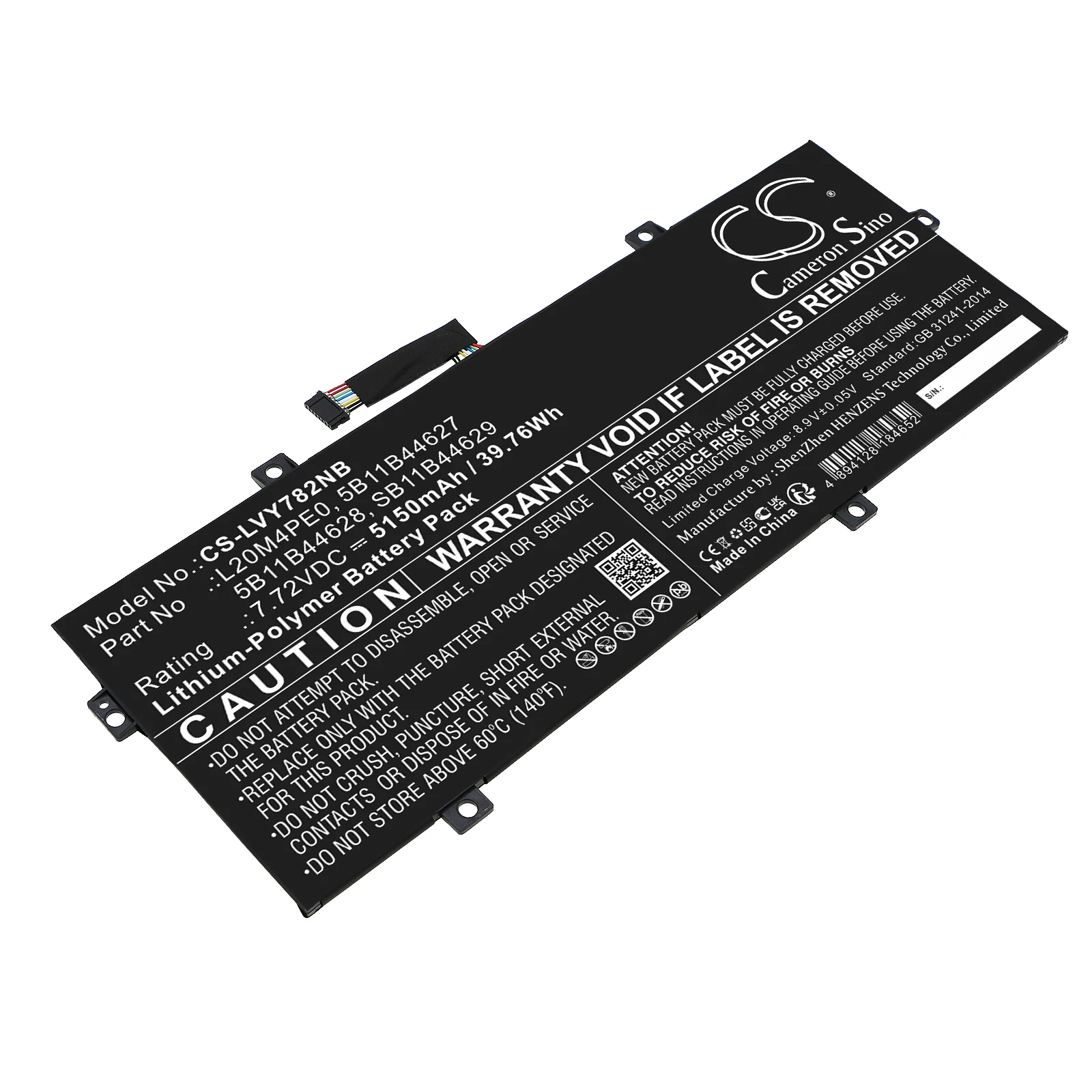 CS Replacement Battery For Lenovo Yoga Duet 7 13ITL6 82MA0005ID, Yoga Duet 7 13ITL6 82MA000AID,
CS Replacement Battery For Lenovo Yoga Duet 7 13ITL6 82MA0005ID, Yoga Duet 7 13ITL6 82MA000AID,