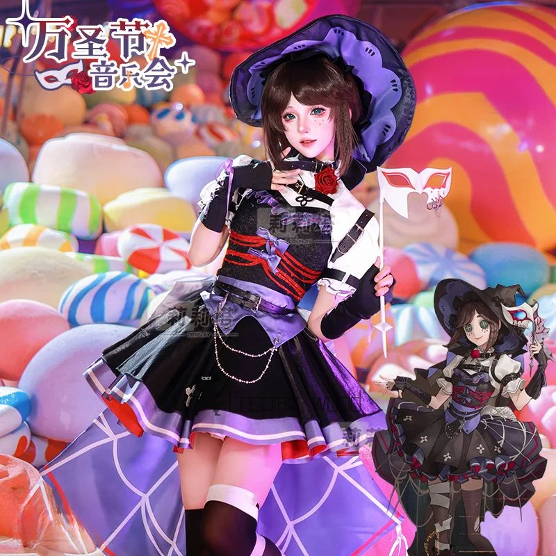 Identity V Game Emma Woods Gardener High-Quality Fabric Cosplay Costume Lovely Halloween Party Essential Witch Dress for Women
Identity V Game Emma Woods Gardener High-Quality Fabric Cosplay Costume Lovely Halloween Party Essential Witch Dress for Women