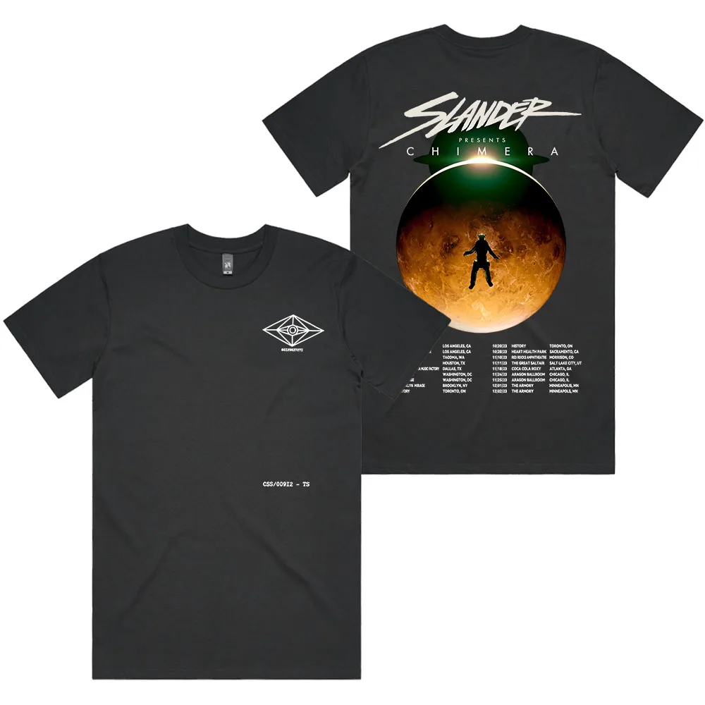 CHIMERA TOUR TEE Band SLANDER PRESENTS Tshirts Cotton Loose Street Style Fashion T-shirt Short Sleeve Men Women T Shirt Unisex
CHIMERA TOUR TEE Band SLANDER PRESENTS Tshirts Cotton Loose Street Style Fashion T-shirt Short Sleeve Men Women T Shirt Unisex