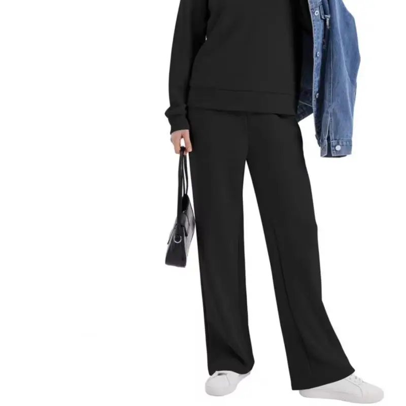 Women Two-piece Suit Two Piece Outfits for Women Fall Lounge Sweatsuits with Long Sleeve V-neck Top Wide Leg Pants Matching Sets
Women Two-piece Suit Two Piece Outfits for Women Fall Lounge Sweatsuits with Long Sleeve V-neck Top Wide Leg Pants Matching Sets