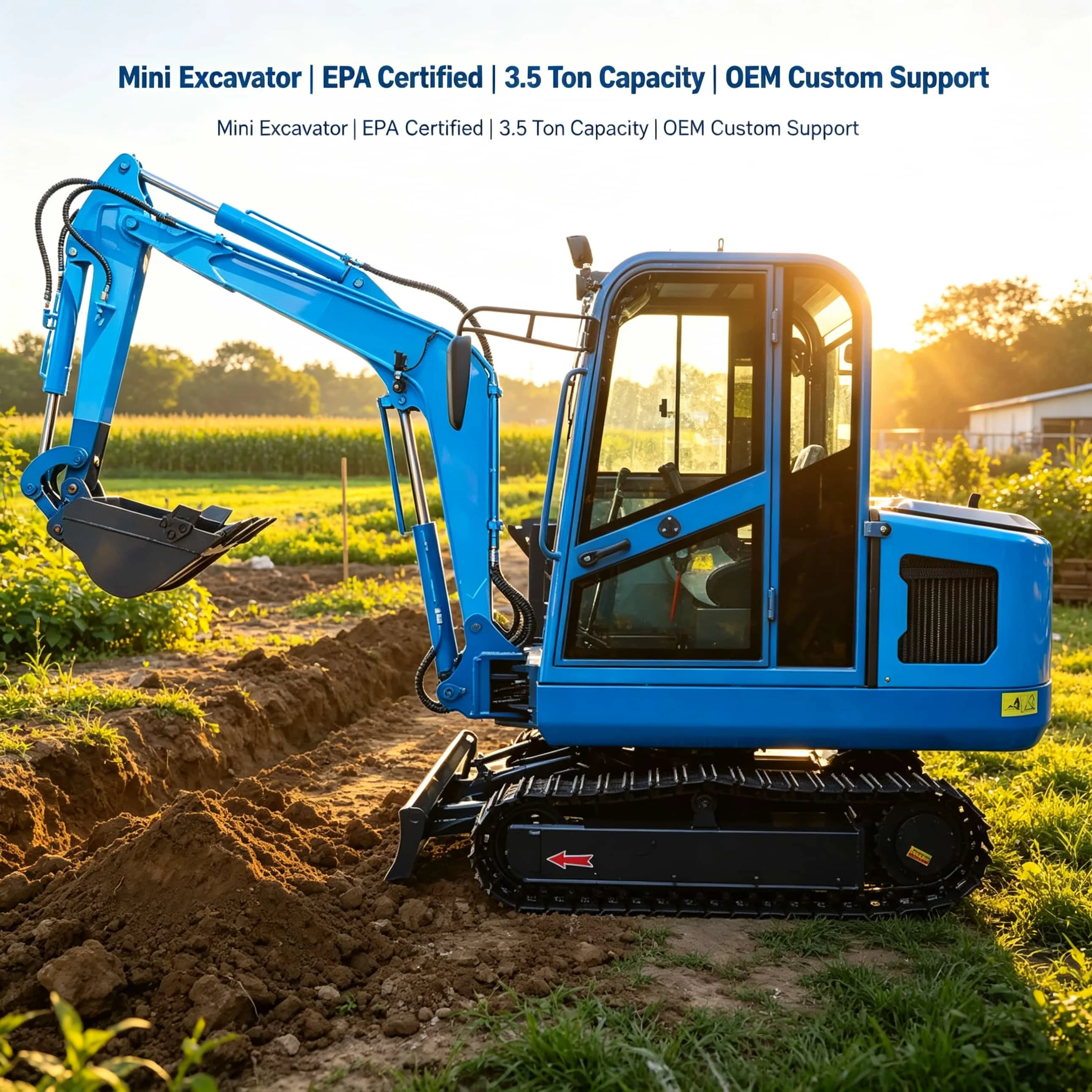 Mini Excavator 1.8 Ton Farm Excavator Mini Crawler Digger EPA Home Use Customized Small Excavator For Sale
Mini Excavator 1.8 Ton Farm Excavator Mini Crawler Digger EPA Home Use Customized Small Excavator For Sale