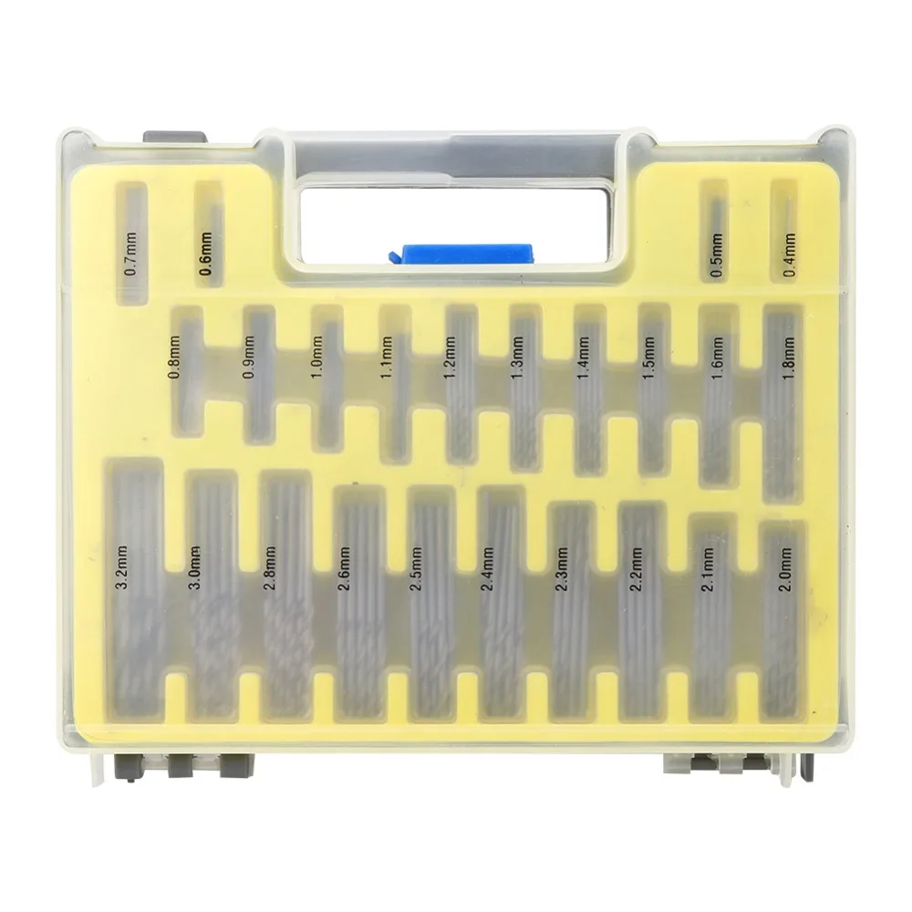 150pcs High Speed Steel Spiral Drill Bit Set Micro Precision 0.4-3.2mm HSS Micro Precision Twist Drill Jewelry Drilling Tool
150pcs High Speed Steel Spiral Drill Bit Set Micro Precision 0.4-3.2mm HSS Micro Precision Twist Drill Jewelry Drilling Tool