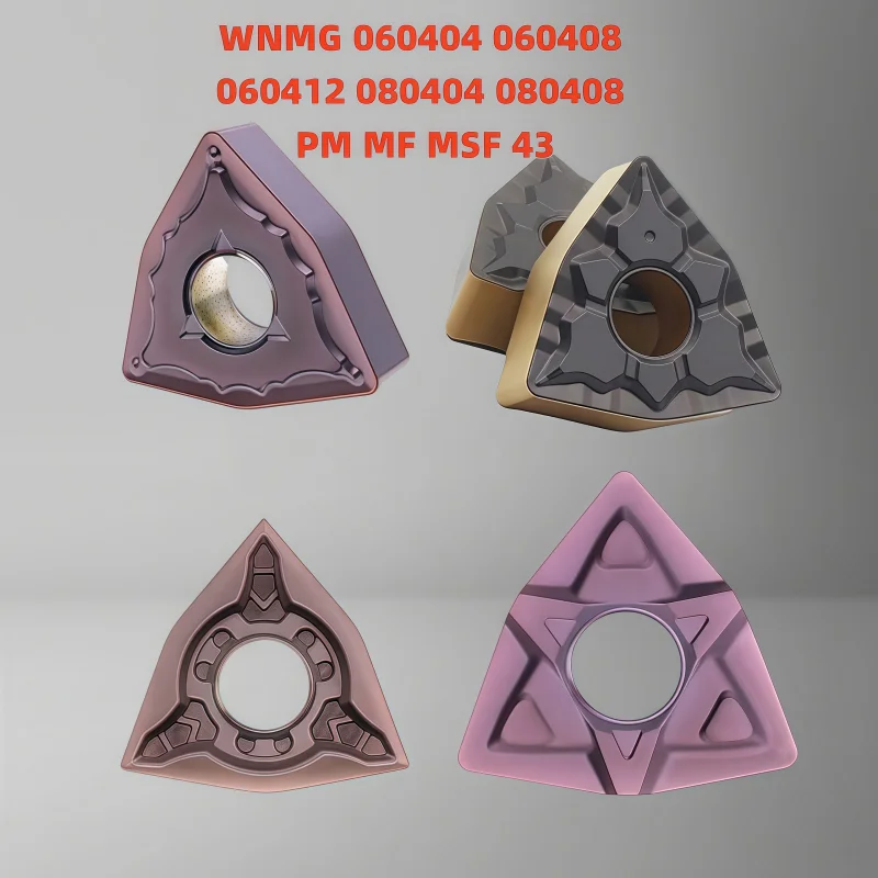 10pcs WNMG 060404 060408 060412 080404 080408 PM MF MSF 43 Carbide Inserts turning tool CNC Cutter lathe For stainless steel
10pcs WNMG 060404 060408 060412 080404 080408 PM MF MSF 43 Carbide Inserts turning tool CNC Cutter lathe For stainless steel