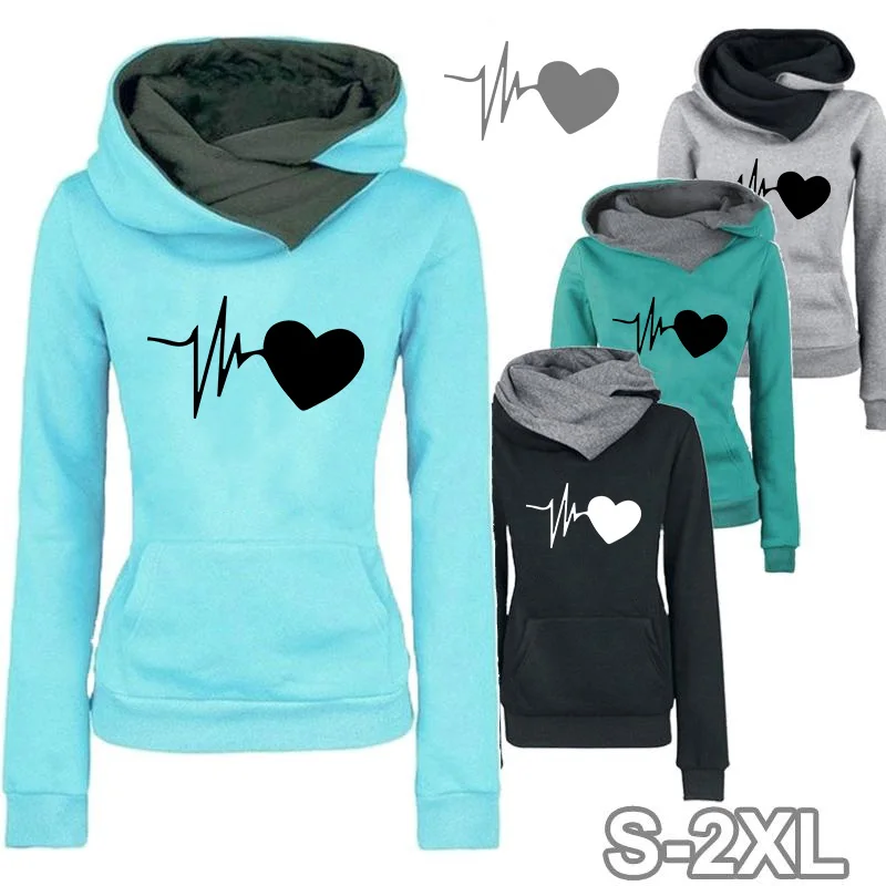 2024 New Fashion Winter Sports Women's Hoodie Lapel High-neck Long-sleeved Hooded Sweatshirt Casual Pullover
2024 New Fashion Winter Sports Women's Hoodie Lapel High-neck Long-sleeved Hooded Sweatshirt Casual Pullover