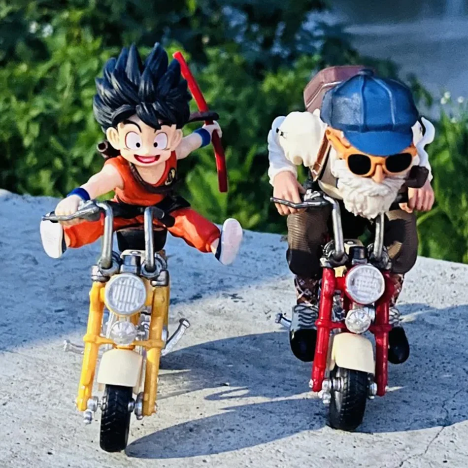 Аниме-фигурки Dragon Ball Z: Супер Сайян Сон Гоку, Мастер Роши. Коллекционные модели, подарки на Рождество для детей.
Аниме-фигурки Dragon Ball Z: Супер Сайян Сон Гоку, Мастер Роши. Коллекционные модели, подарки на Рождество для детей.
