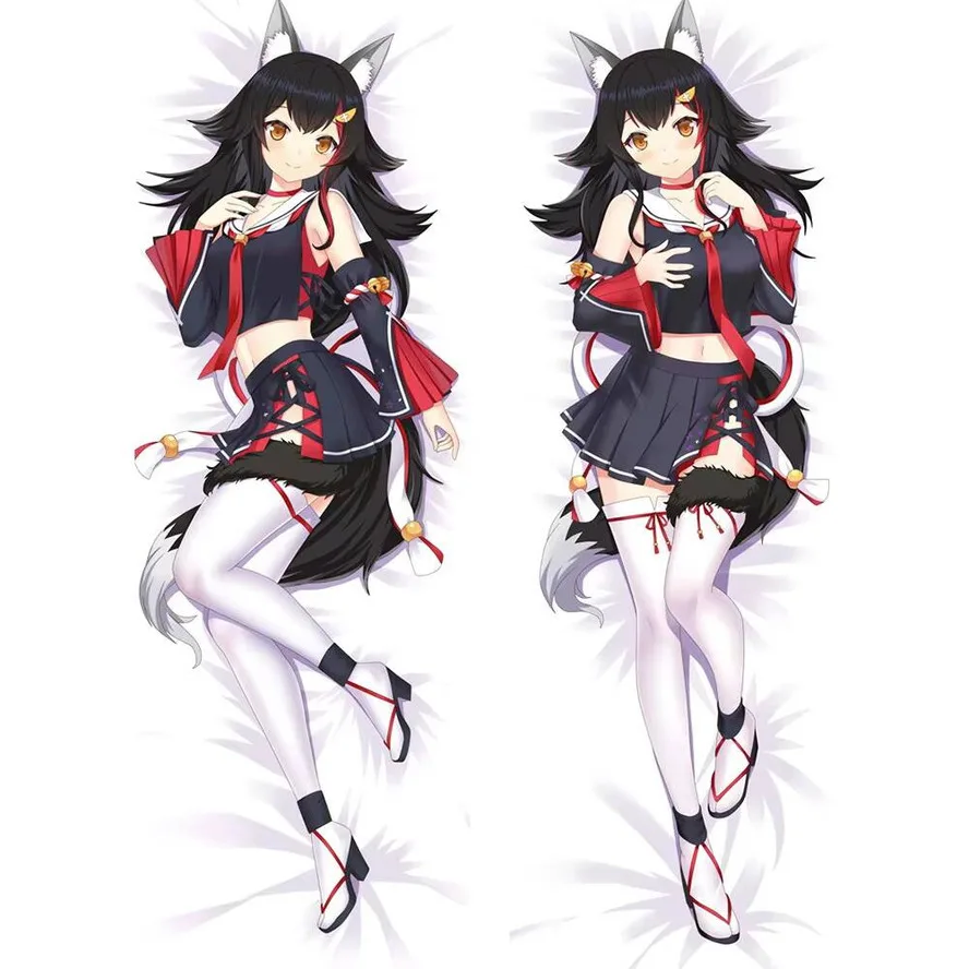 Чехол для подушки для тела, украшение в стиле аниме Vtuber Ookami Mio Dakimakura, двухсторонняя подушка с принтом Otaku Waifu
Чехол для подушки для тела, украшение в стиле аниме Vtuber Ookami Mio Dakimakura, двухсторонняя подушка с принтом Otaku Waifu