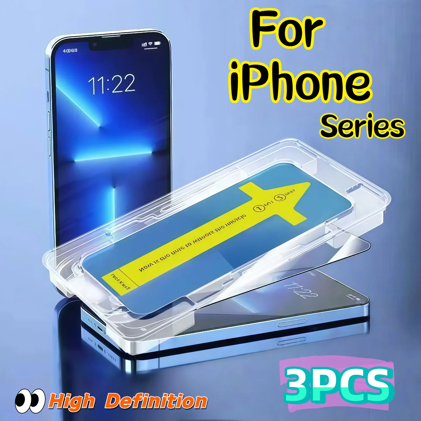 3 шт. усиленной пленки из закаленного стекла для Apple iPhone 16 Pro Max 15 14 13 12 11 XS XR Plus 5G, защитная пленка для экрана
3 шт. усиленной пленки из закаленного стекла для Apple iPhone 16 Pro Max 15 14 13 12 11 XS XR Plus 5G, защитная пленка для экрана