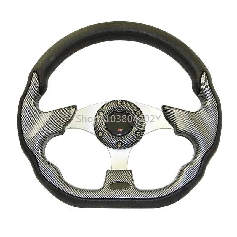 Imitation Racing Steering Wheel 12.5-Inch 14-Inch Steering Wheel Car Modification Personality Steering Wheel Game Direction
Imitation Racing Steering Wheel 12.5-Inch 14-Inch Steering Wheel Car Modification Personality Steering Wheel Game Direction