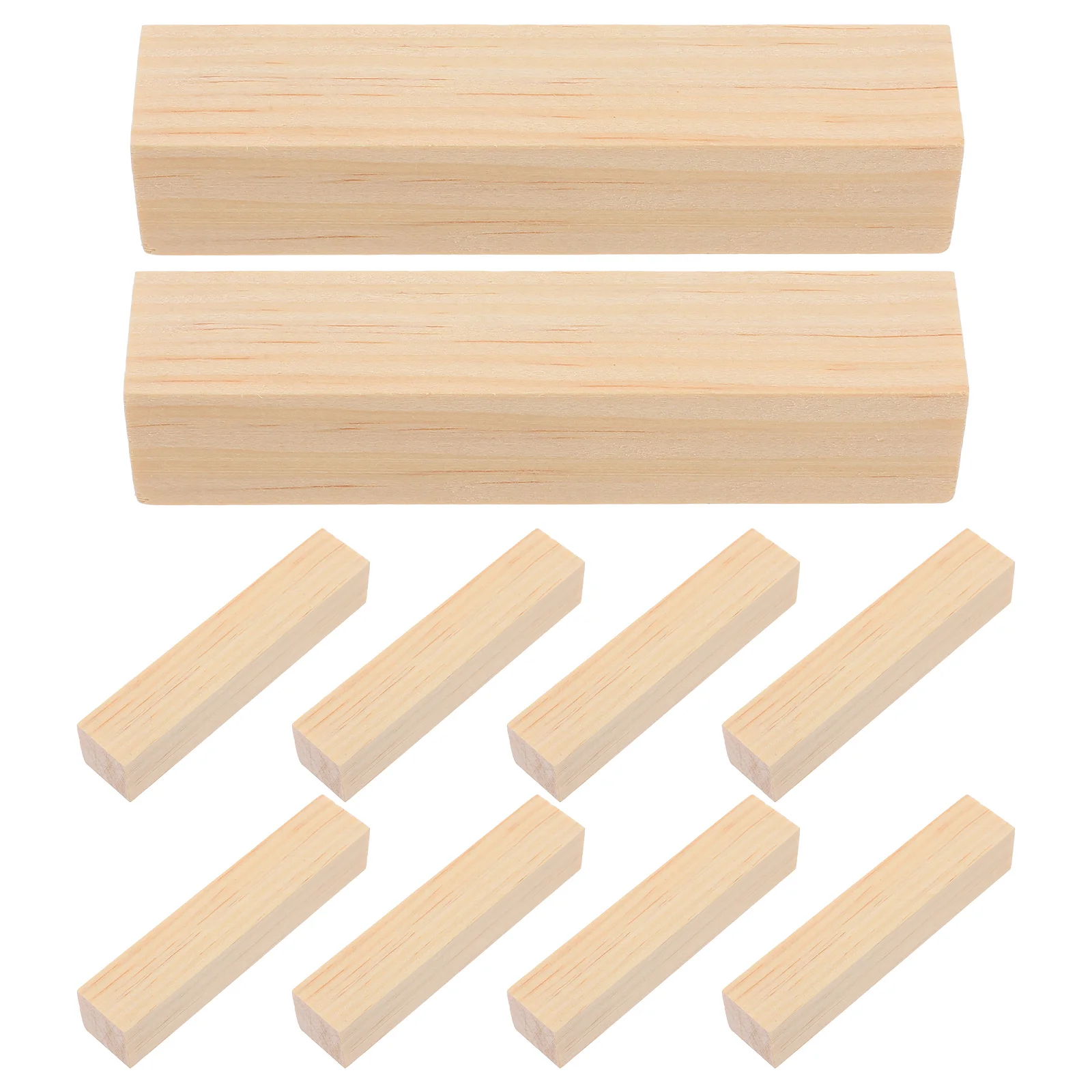 10 Pcs Pine Wood Strips for DIY Carving Material Easy Work Versatile Use Crafting Lumber
10 Pcs Pine Wood Strips for DIY Carving Material Easy Work Versatile Use Crafting Lumber