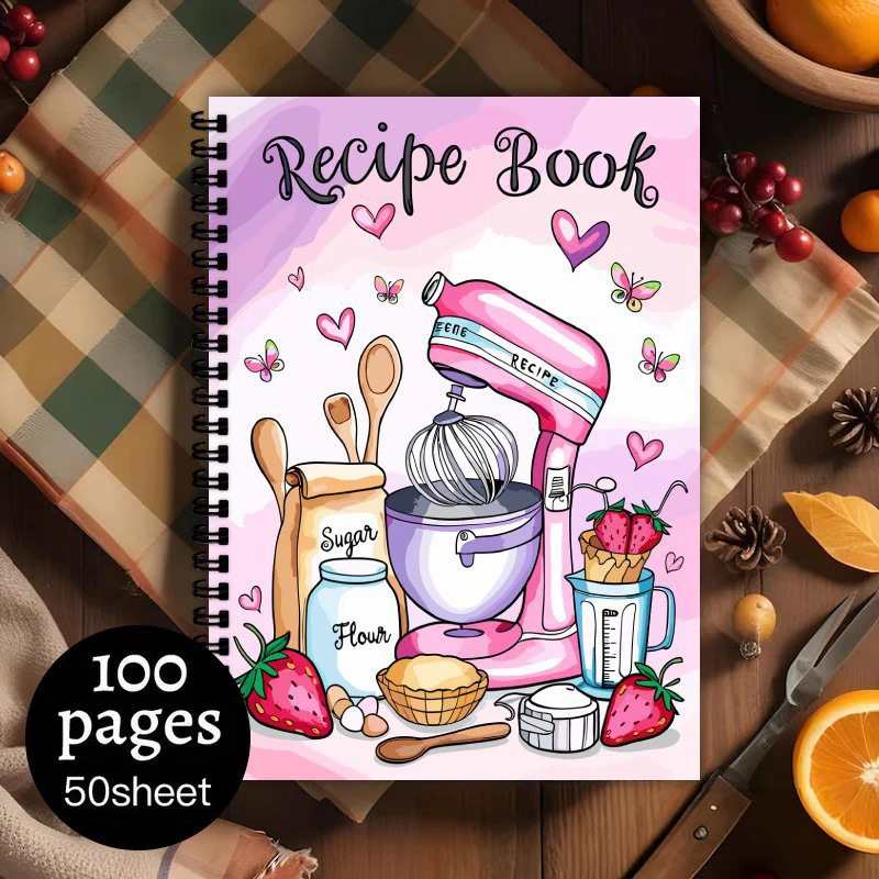 1 шт., блокнот формата А5, 100 листов, пустая кулинарная книга, рукописный планировщик для приготовления еды, выпечки для начинающих, запись домашней работы
1 шт., блокнот формата А5, 100 листов, пустая кулинарная книга, рукописный планировщик для приготовления еды, выпечки для начинающих, запись домашней работы