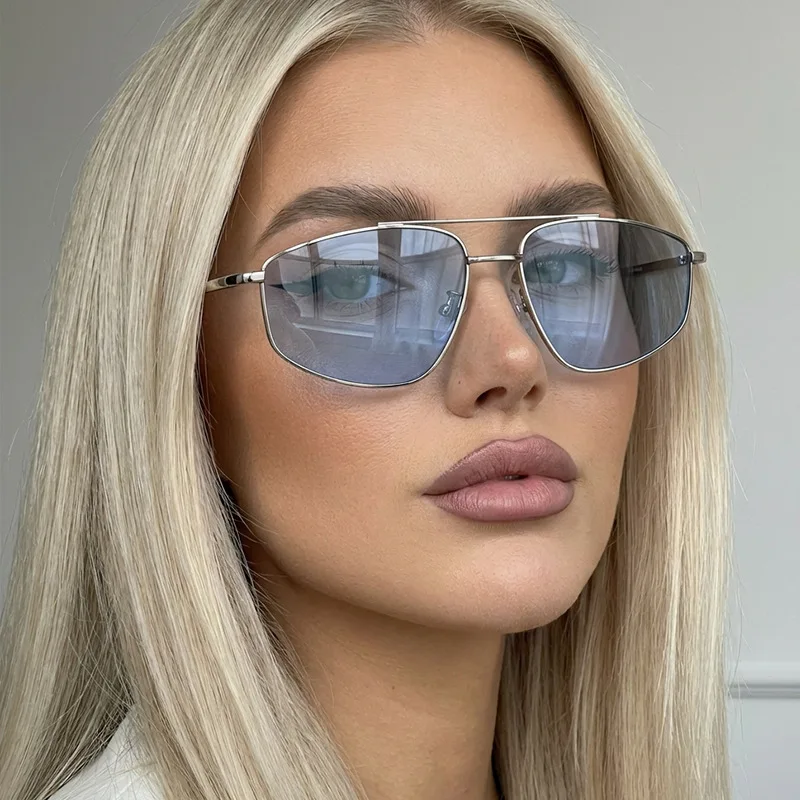 Men Sunglasses Metal Frame Square Sunglasses Pilot Punk Women's Glasses UV400 Outdoor Driving Fishing Eye Protection Sunglasses
Men Sunglasses Metal Frame Square Sunglasses Pilot Punk Women's Glasses UV400 Outdoor Driving Fishing Eye Protection Sunglasses