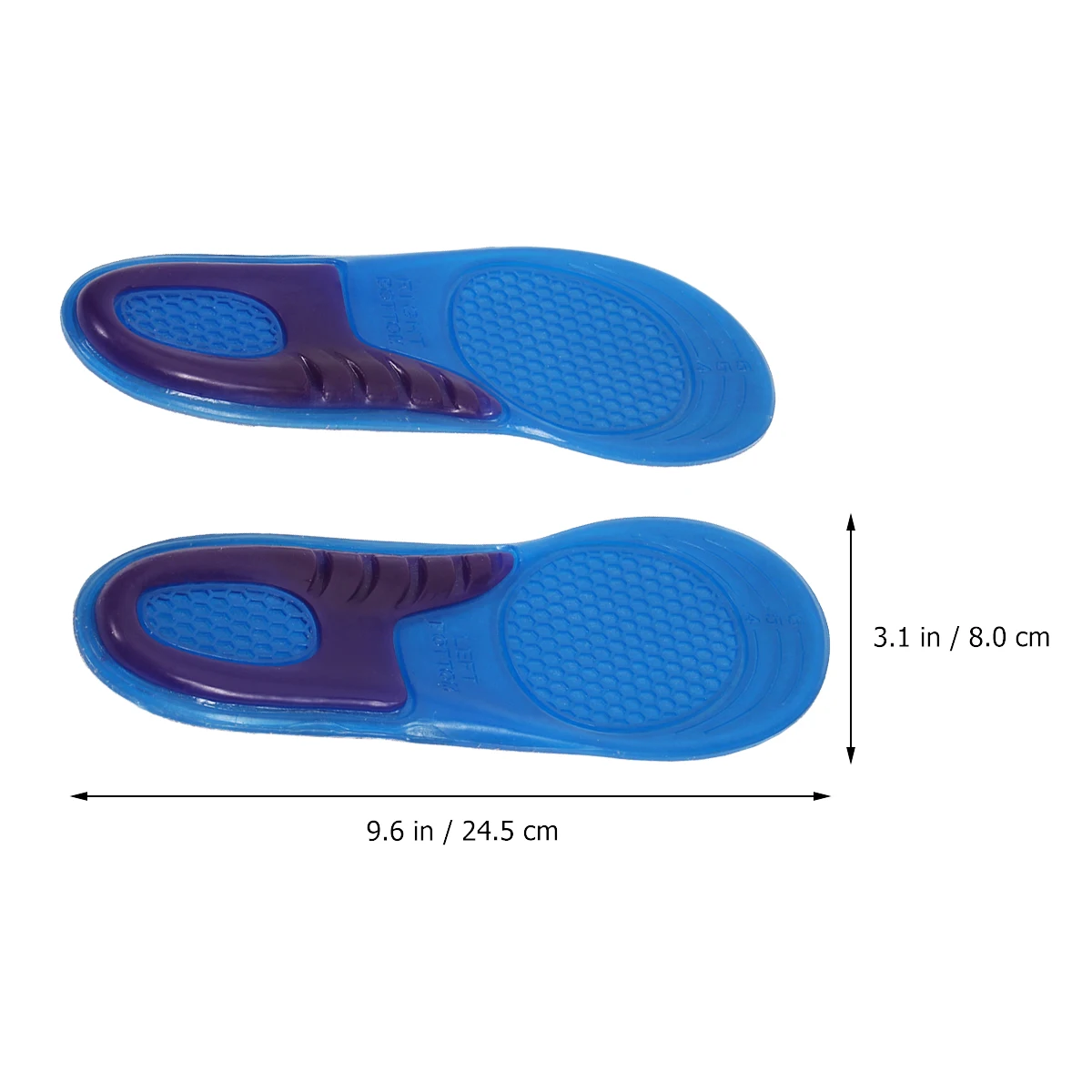 Running Shock Absorbing Insole Premium Silicone Massage Shoe Inserts Sweat Absorbing Cellular Anti S Heel Cushion Foot
Running Shock Absorbing Insole Premium Silicone Massage Shoe Inserts Sweat Absorbing Cellular Anti S Heel Cushion Foot