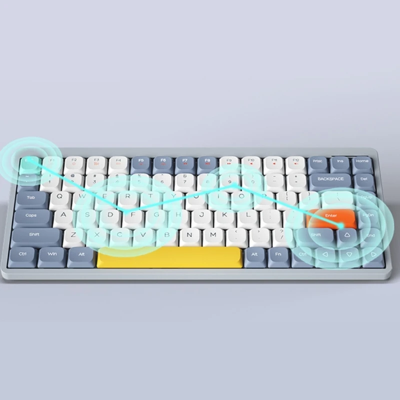 YK75 Keyboard OUTEMU Low Switch Welding Connection 3Modes BT/2.4G/Wired White Lighting Mechanical Keyboard for Laptop
YK75 Keyboard OUTEMU Low Switch Welding Connection 3Modes BT/2.4G/Wired White Lighting Mechanical Keyboard for Laptop