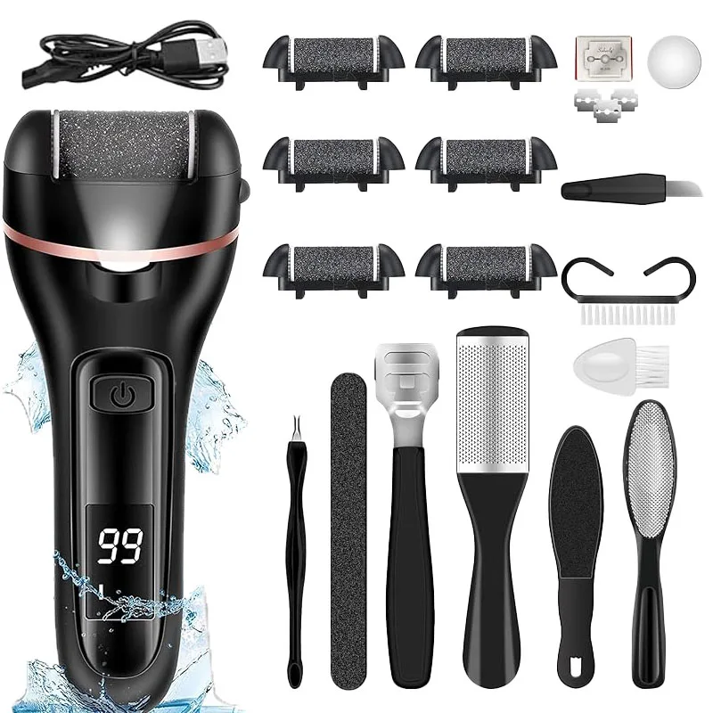 Электрический прибор для удаления мозолей на 2025 градусов — перезаряжаемая USB-шлифовальная машина для ног 10 000 об/мин, набор для педикюра «10 в 1» для мужчин и женщин, инструменты для педикюра
Электрический прибор для удаления мозолей на 2025 градусов — перезаряжаемая USB-шлифовальная машина для ног 10 000 об/мин, набор для педикюра «10 в 1» для мужчин и женщин, инструменты для педикюра