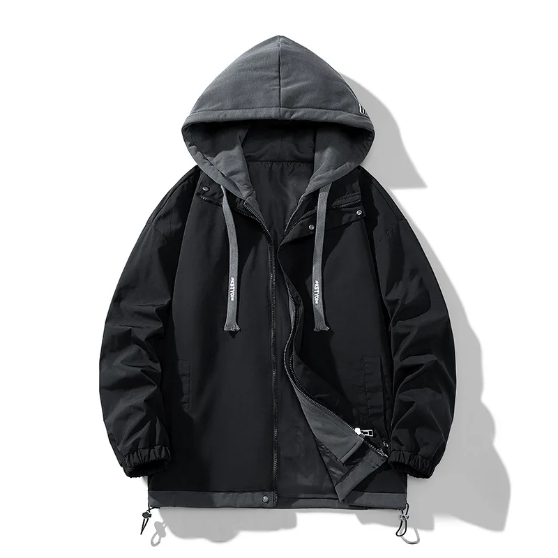 2023 Men's Spring Loose Hooded Jacket Korean Version Cardigan Coat
2023 Men's Spring Loose Hooded Jacket Korean Version Cardigan Coat