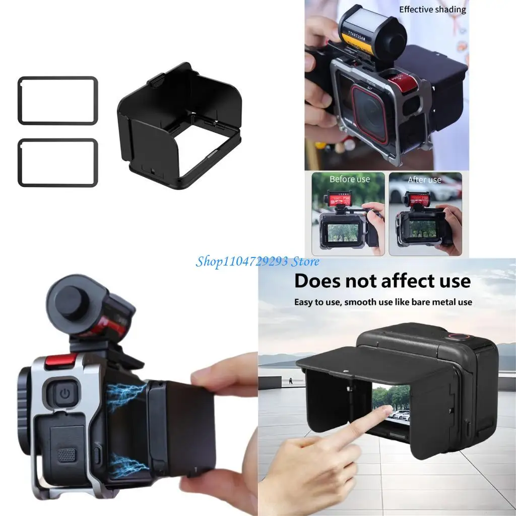 Y2GD Compatible Lens Cover for Flip Screen Cameras Fast Install No Interferences
Y2GD Compatible Lens Cover for Flip Screen Cameras Fast Install No Interferences