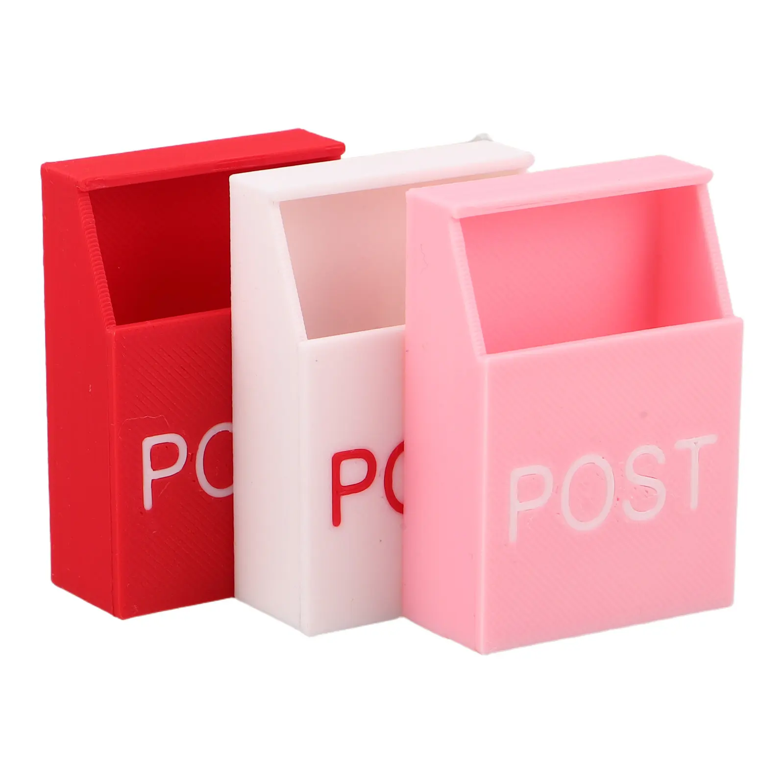 Набор из 3 миниатюрных почтовых ящиков для кукольного домика, масштаб 1:12, реалистичные почтовые ящики для миниатюрных сцен, декор для игровой комнаты, настольный мини-почтовый ящик для офиса
Набор из 3 миниатюрных почтовых ящиков для кукольного домика, масштаб 1:12, реалистичные почтовые ящики для миниатюрных сцен, декор для игровой комнаты, настольный мини-почтовый ящик для офиса
