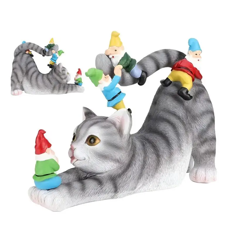 Cat Statues For Garden Novel Cat Garden Decor Miniature Cat Figurines Charming Cat Garden Decor Garden Ornaments For Garden
Cat Statues For Garden Novel Cat Garden Decor Miniature Cat Figurines Charming Cat Garden Decor Garden Ornaments For Garden