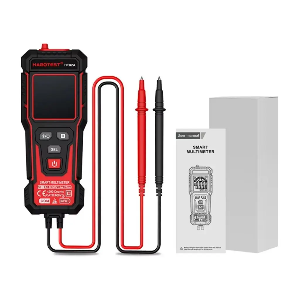 New AC DC Voltage Smart Digital Multimeter High Precision 600V TRMS Multimeter Anti Burnout NCV Multimeter
New AC DC Voltage Smart Digital Multimeter High Precision 600V TRMS Multimeter Anti Burnout NCV Multimeter