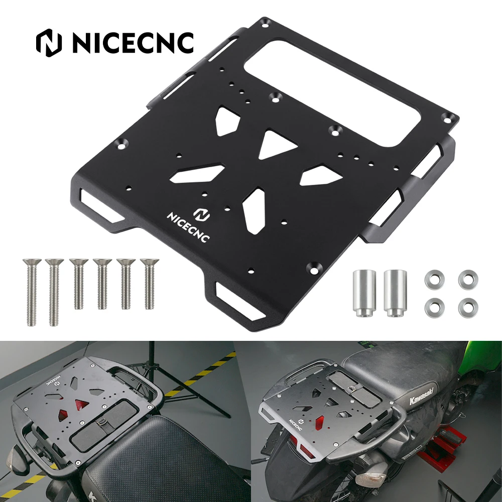 For Kawasaki KLR650 Rear Rack Carrier Plate Kit Rear Luggage Rack Bracket for KLR650 2008-2018 2016 2017 2015 2014 2013 2012
For Kawasaki KLR650 Rear Rack Carrier Plate Kit Rear Luggage Rack Bracket for KLR650 2008-2018 2016 2017 2015 2014 2013 2012