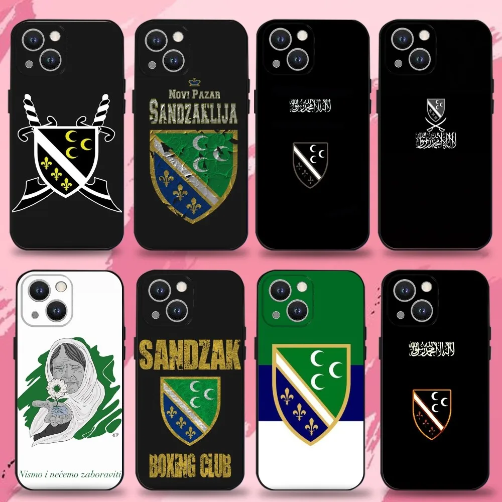Sandjak Flag Sandzak Phone Case For iPhone 16,15,14,13,12,11 Plus,Pro Max,XS,X,XR,SE,Mini,8,7,Soft Silicone Black Cover
Sandjak Flag Sandzak Phone Case For iPhone 16,15,14,13,12,11 Plus,Pro Max,XS,X,XR,SE,Mini,8,7,Soft Silicone Black Cover