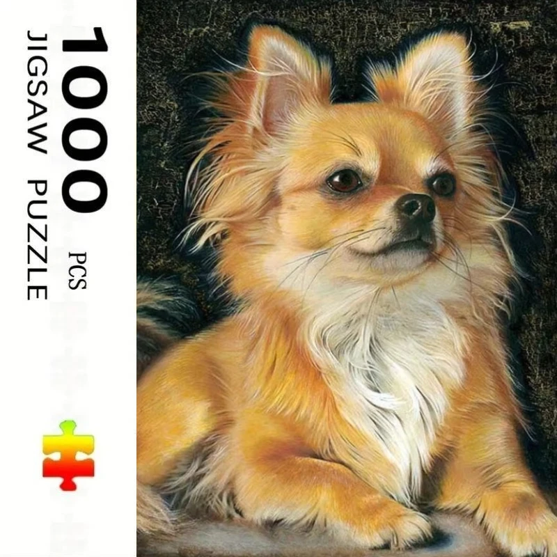 Large Size Jigsaw Puzzle 500/1000/1200/2000 Pcs Chihuahua Dog Jigsaw Puzzles for Adults Stress Relief Toys Gift
Large Size Jigsaw Puzzle 500/1000/1200/2000 Pcs Chihuahua Dog Jigsaw Puzzles for Adults Stress Relief Toys Gift