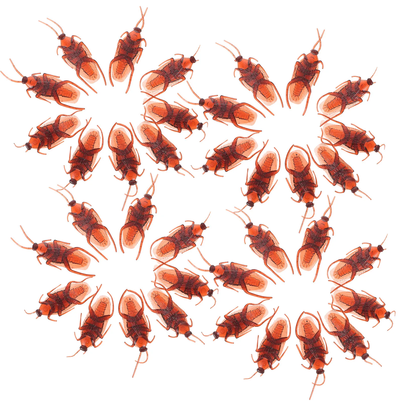 100Pcs Fake Roach Prank Plastic Cockroach Bugs Realistic Halloween Party Scary Props Bulk for Pranks Fake Plastic
100Pcs Fake Roach Prank Plastic Cockroach Bugs Realistic Halloween Party Scary Props Bulk for Pranks Fake Plastic