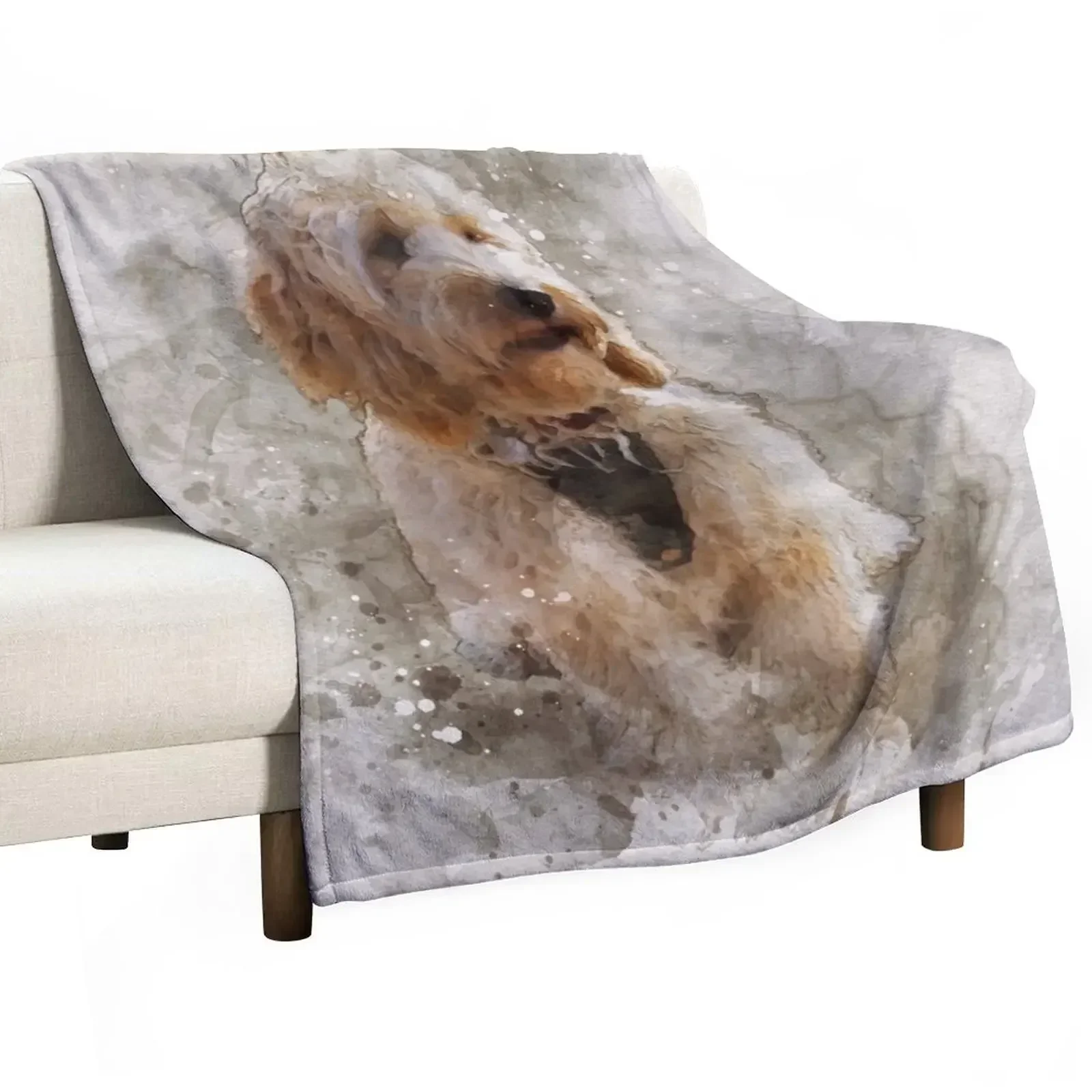 Cute cockapoo watercolour effect Throw Blanket Men's Soft Warm Throw Blanket for Couch
Cute cockapoo watercolour effect Throw Blanket Men's Soft Warm Throw Blanket for Couch