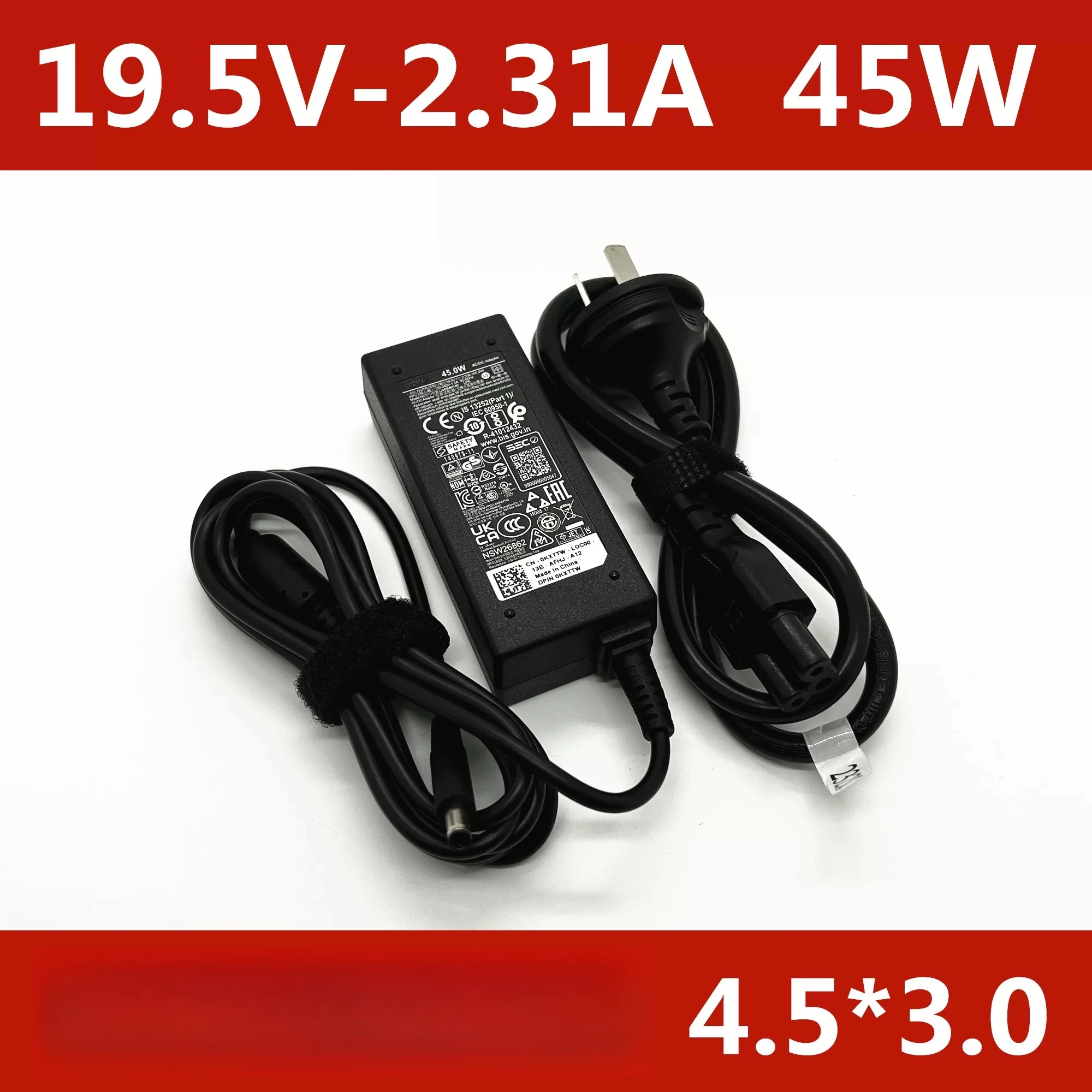 Original for Dell 3501 3401 Achievement 3400 45W Power Adapter 19.5V2.31A Charger
Original for Dell 3501 3401 Achievement 3400 45W Power Adapter 19.5V2.31A Charger
