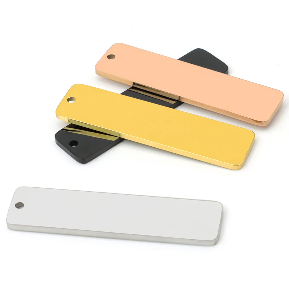 20Pcs Personalized Pet Tag Rectangular Stainless Steel Pendant Pet Collar Nameplate Engravable Anti-lost Keyring Accessories
20Pcs Personalized Pet Tag Rectangular Stainless Steel Pendant Pet Collar Nameplate Engravable Anti-lost Keyring Accessories