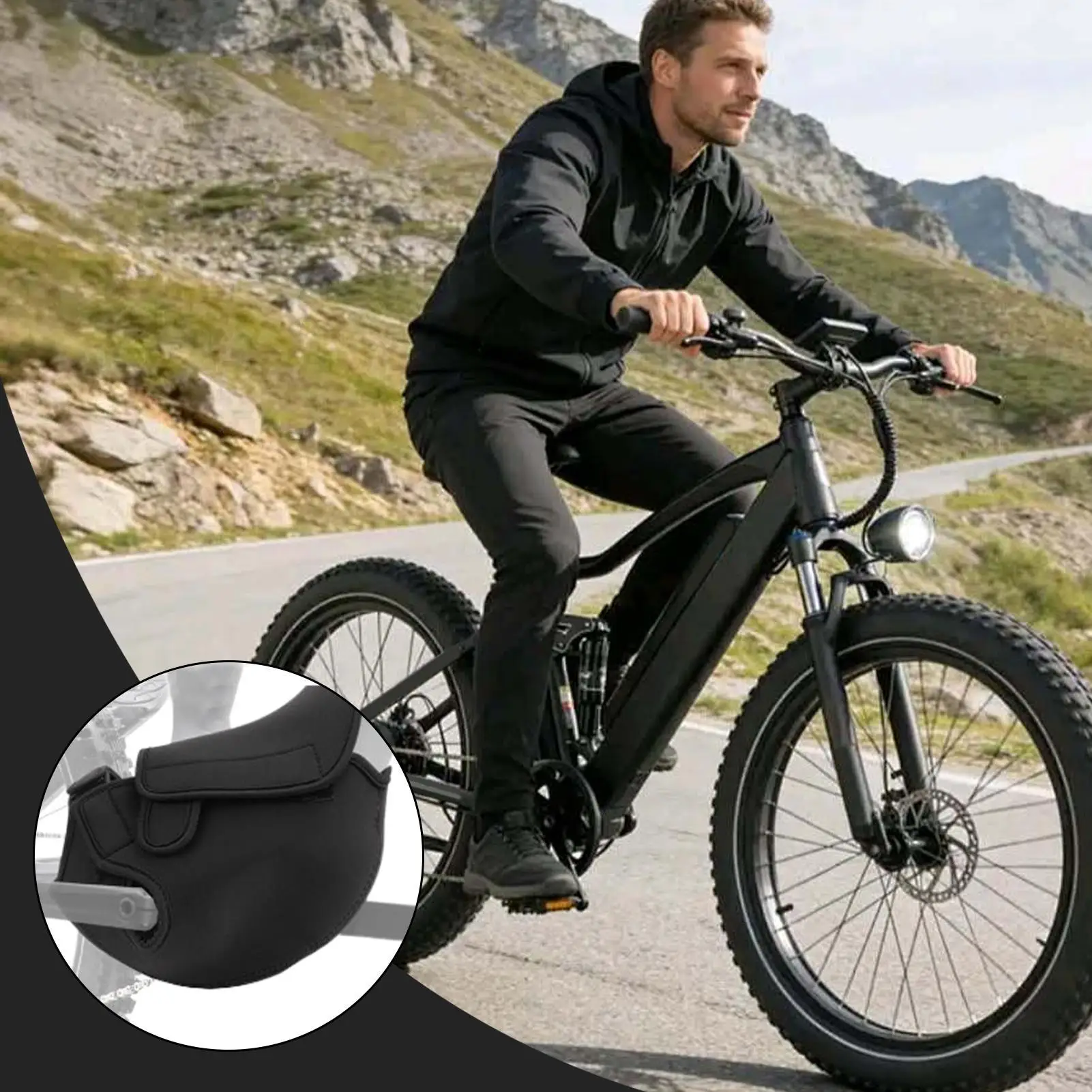 E-bike Engine Cover Windproof Storage Protection Electric Bike Motor Dustproof Cover For Transportation Storage Home Garage
E-bike Engine Cover Windproof Storage Protection Electric Bike Motor Dustproof Cover For Transportation Storage Home Garage