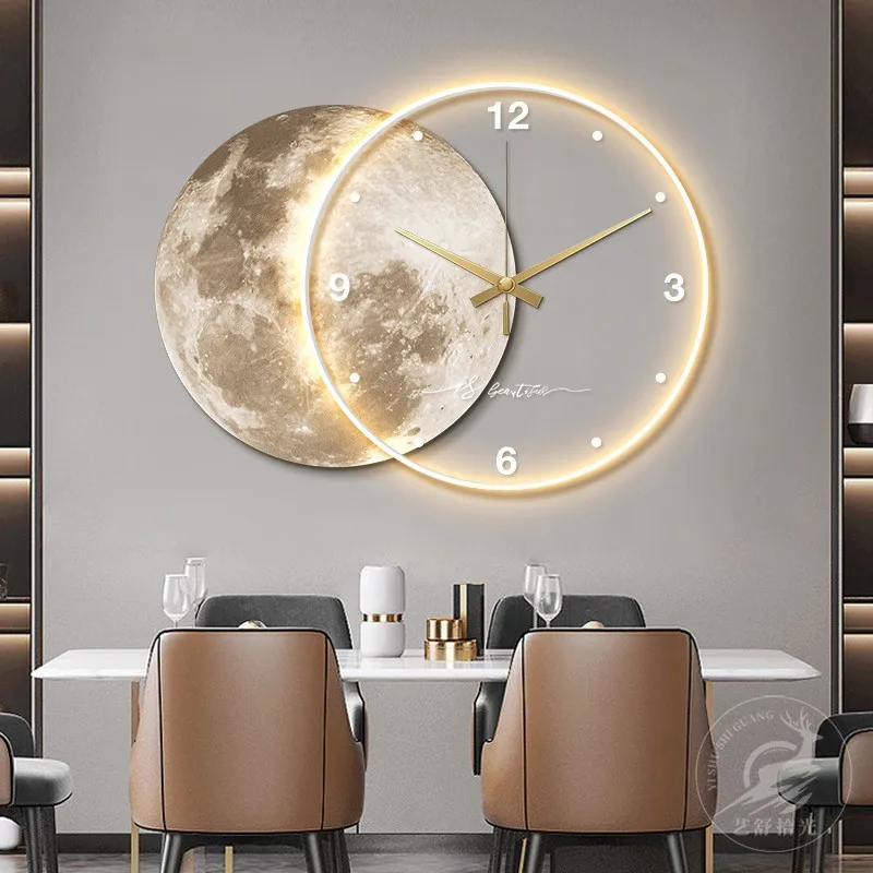 Wabi-sabi style restaurant decoration paintings, high-end with clocks, moon LED lights, living room wall paintings, bedside mura
Wabi-sabi style restaurant decoration paintings, high-end with clocks, moon LED lights, living room wall paintings, bedside mura