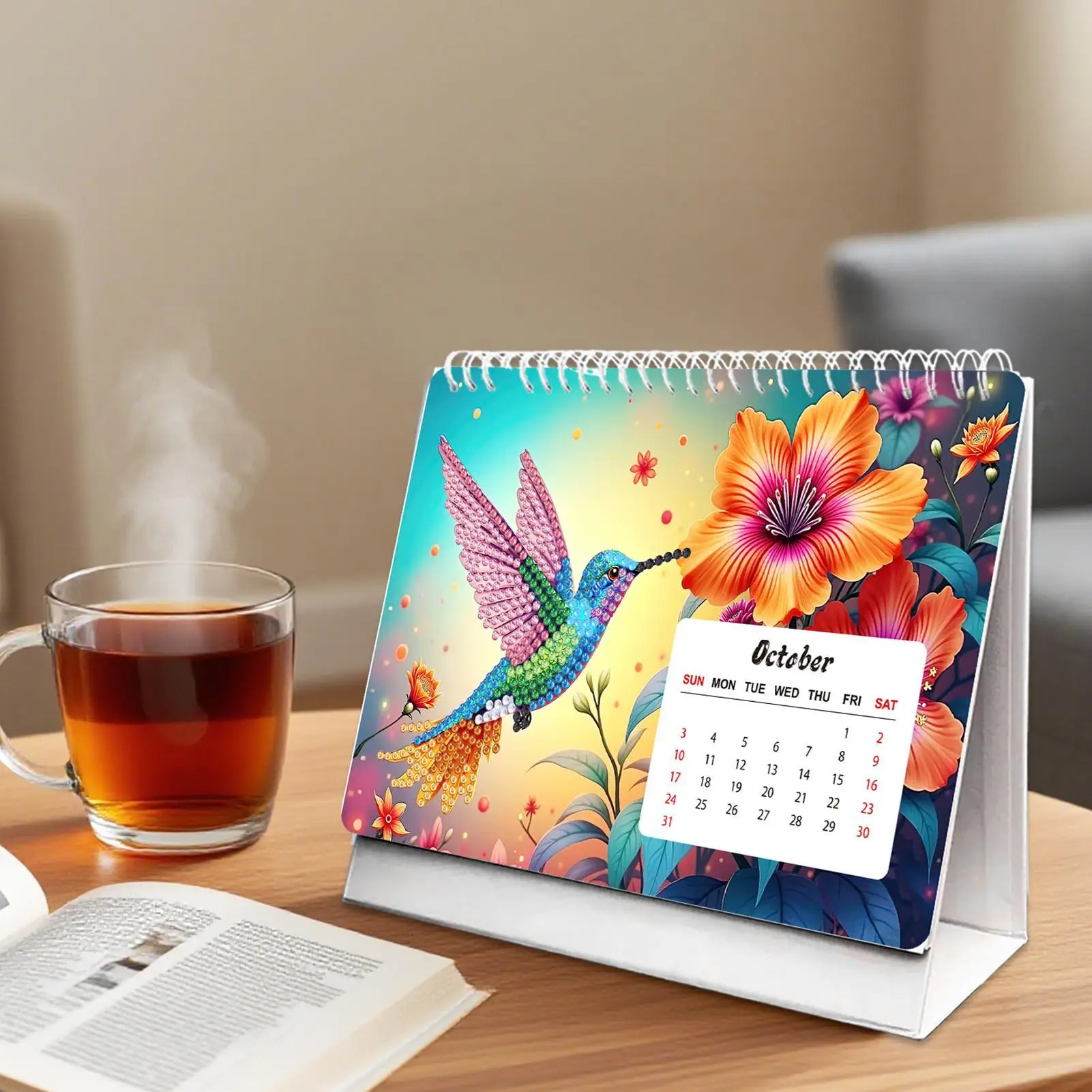 DIY Gem Painting Desk Calendar Tabletop Ornament 2027 Desk Calendar For Scheduling Organizing Planning Home Office School Study
DIY Gem Painting Desk Calendar Tabletop Ornament 2027 Desk Calendar For Scheduling Organizing Planning Home Office School Study