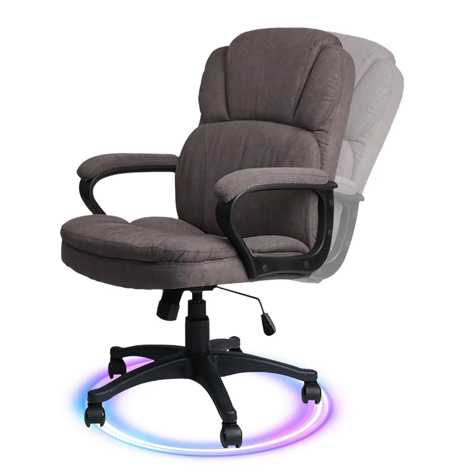 Brown Ergonomic Cloth Office Chair Fabric With Arms And Wheels, Upholstered Swivel Rolling Adjustable Height, Customized
Brown Ergonomic Cloth Office Chair Fabric With Arms And Wheels, Upholstered Swivel Rolling Adjustable Height, Customized