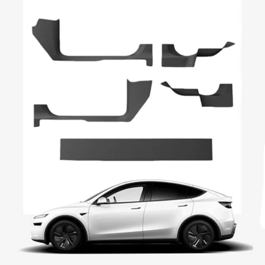 Door Entry Threshold Strip 2nd Row Seat Lower Protector for Tesla Model Y Juniper 2025 2026 Front and Rear 5PCS Door Sill Prote
Door Entry Threshold Strip 2nd Row Seat Lower Protector for Tesla Model Y Juniper 2025 2026 Front and Rear 5PCS Door Sill Prote